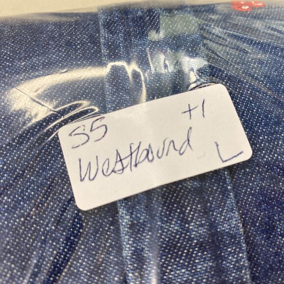 Christmas Shirt Womens Large Denim Button Up Top Embroidered Westbound w/Brooch - Picture 12 of 12